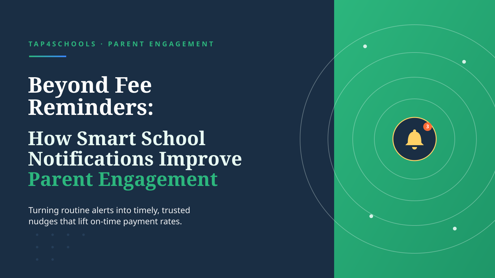 Beyond Fee Reminders: How Smart School Notifications Improve Parent Engagement and Payment Rates