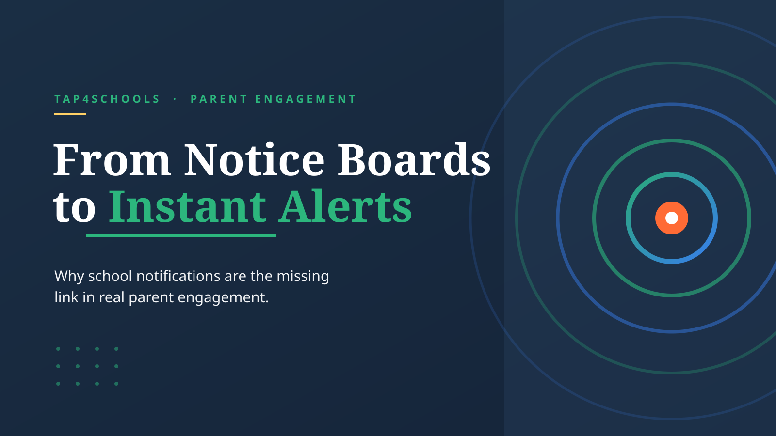 From Notice Boards to Instant Alerts: Why School Notifications Are the Missing Link in Parent Engagement