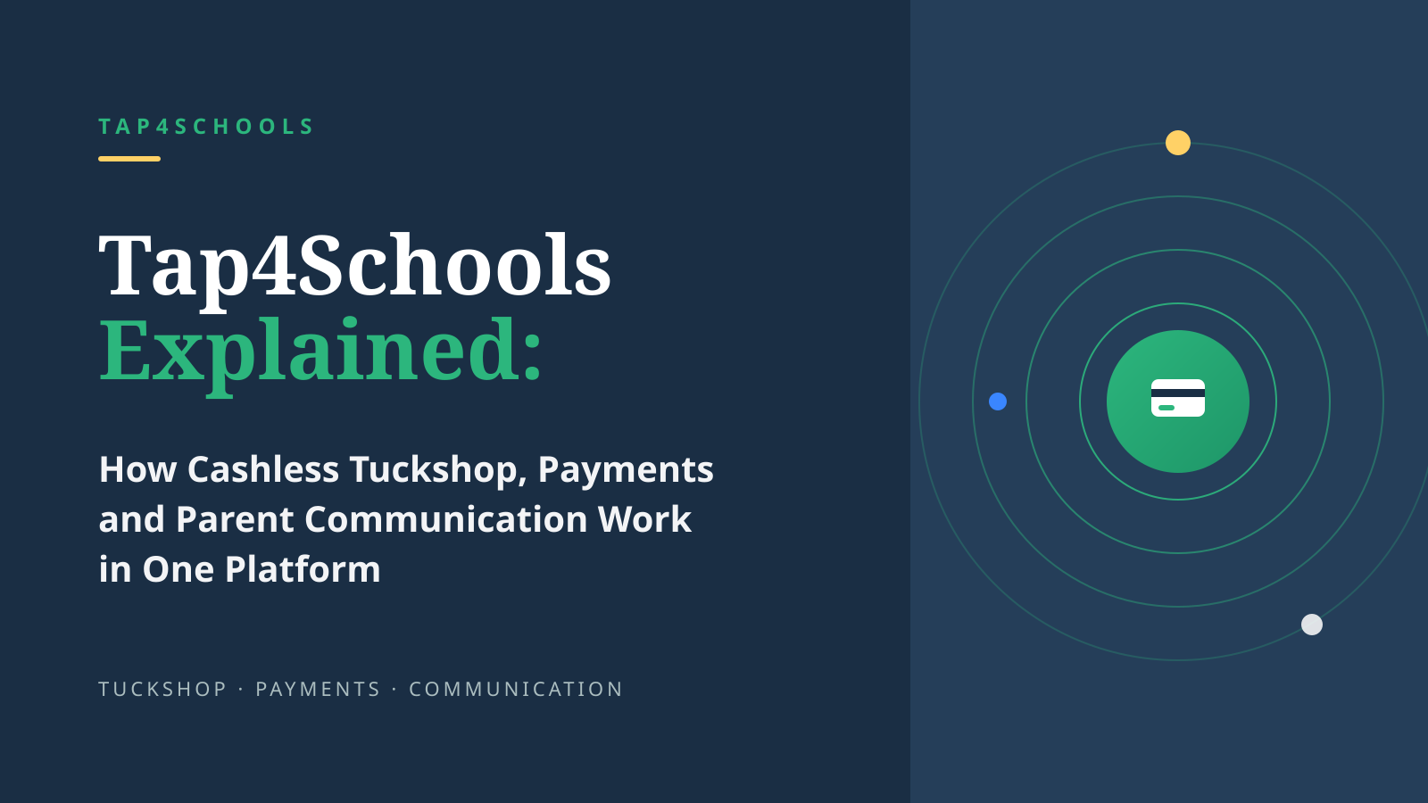 Tap4Schools Explained: How Cashless Tuckshop, Payments and Parent Communication Work in One Platform